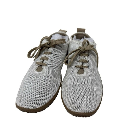 Arcopedico White LS Lace Up Knit Sneaker Shoes New Condition Size 40 - Picture 3 of 5